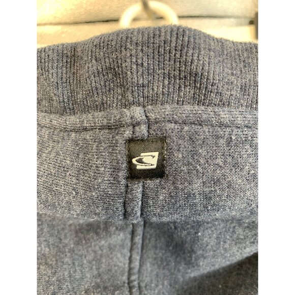 Mens O'Neill Zip Front Sweatshirt Hoodie Fur Lined Longline Cozy Warm GUC 7010 - Picture 10 of 13